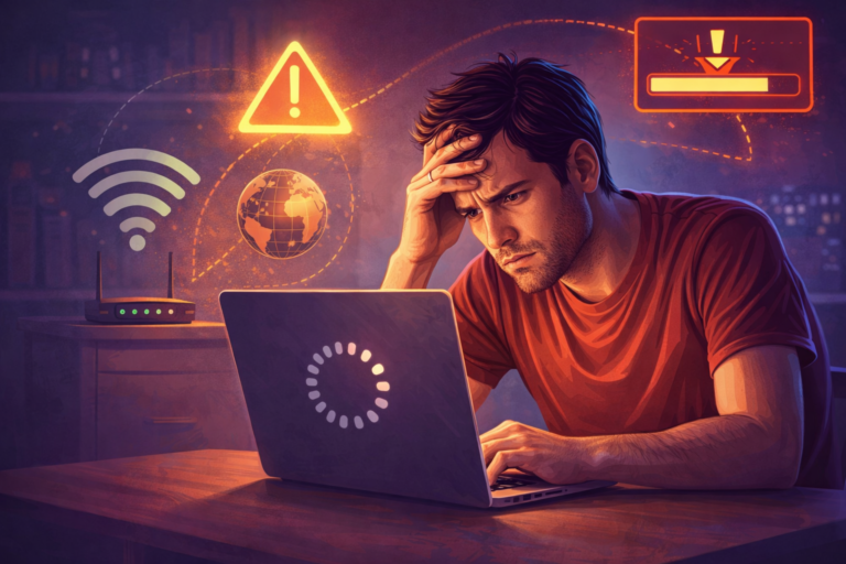 Why is the internet slow today? Common Reasons & Easy Fixes